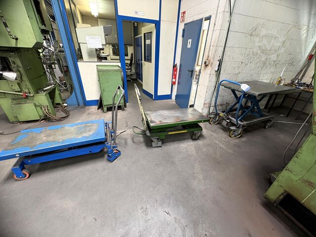 Partia wózków platformowych z regulacją wysokości Platform Carts Height-adjustable