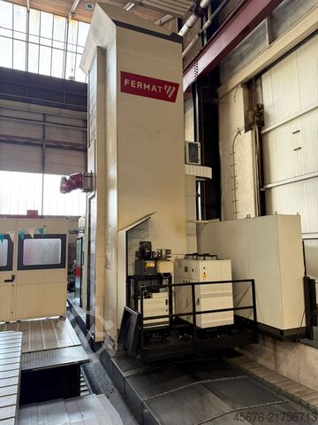 Centre d’usinage CNC à portique mobile et aléseuse à plaques Fermat WRF Mill