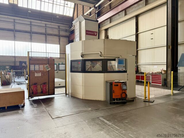 Centre d’usinage CNC à portique mobile et aléseuse à plaques Fermat WRF Mill