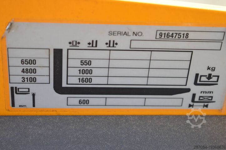 Empilhadeira alta Jungheinrich ESC 316z