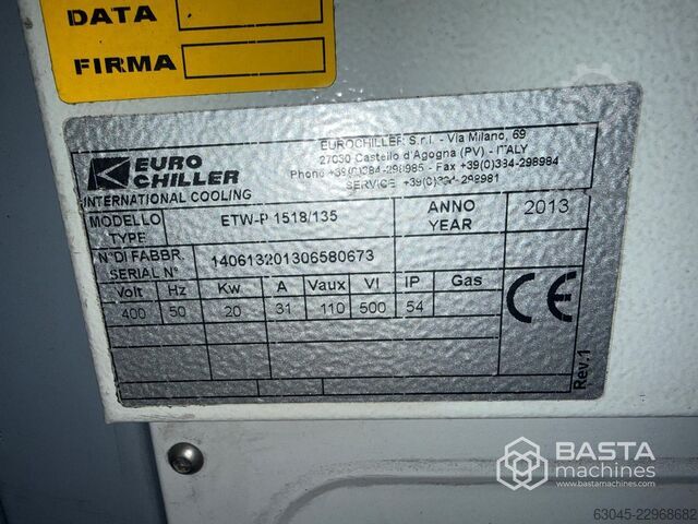 Euro CHILLER ETW-P 1518/135 (2013) Euro CHILLER ETW-P 1518/135