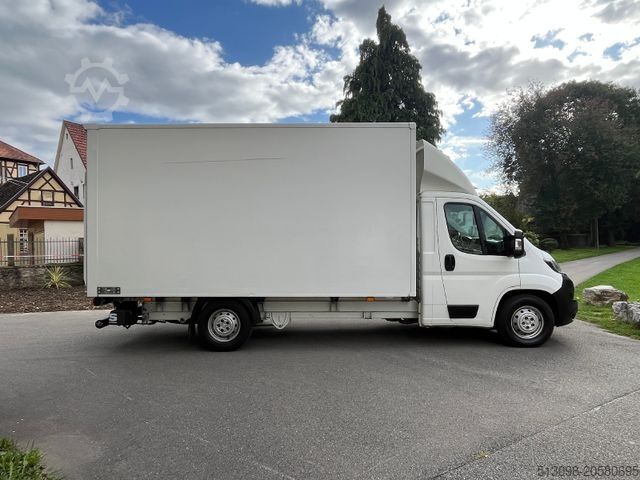 Vrachtwagen met bakwagen PEUGEOT Boxer XXL KOFFER LBW LUFTFEDERUNG KAMERA 1.HAND