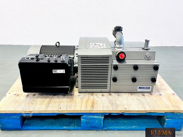 Rotary vane compressor, positive displacement pump Becker KDT 3.140/0-400