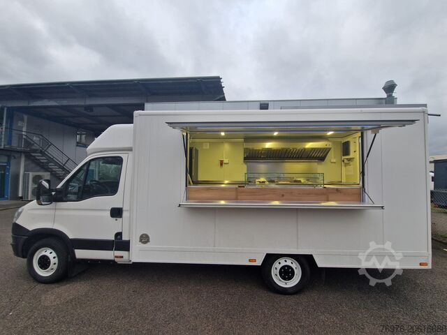Camionnette de vente, food truck, snack truck Iveco Food Truck, Imbisswagen, Küche ist Neu