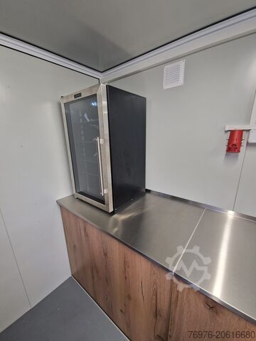 Camionnette de vente, food truck, snack truck Iveco Food Truck, Imbisswagen, Küche ist Neu