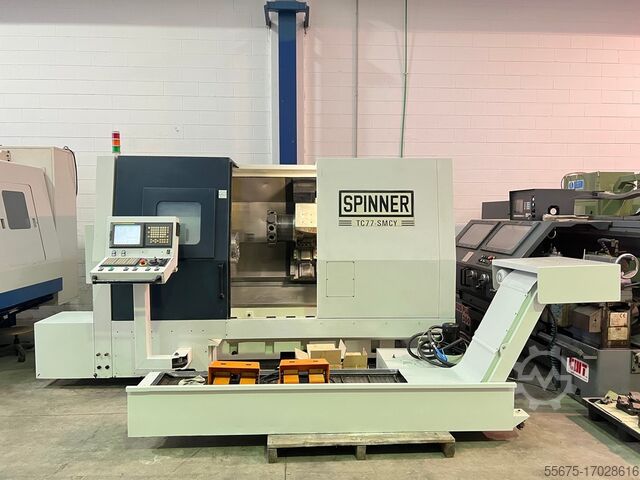CNC Turning & Milling Center Spinner TC77 SMCY