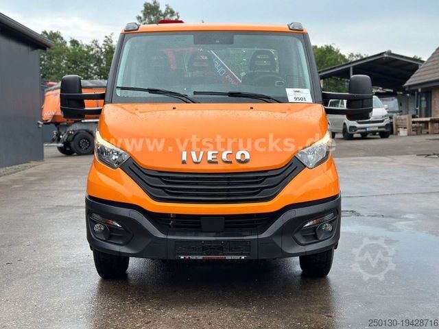 Tre-vejs tippevogn IVECO Daily 70C18 4x2 Meiller DSK+HMF 340-K3 Ladekran