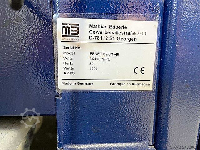 Vouwmachine Bäuerle prestigeFOLD net38-0-4/prestigeFOLD net38-6 FSA