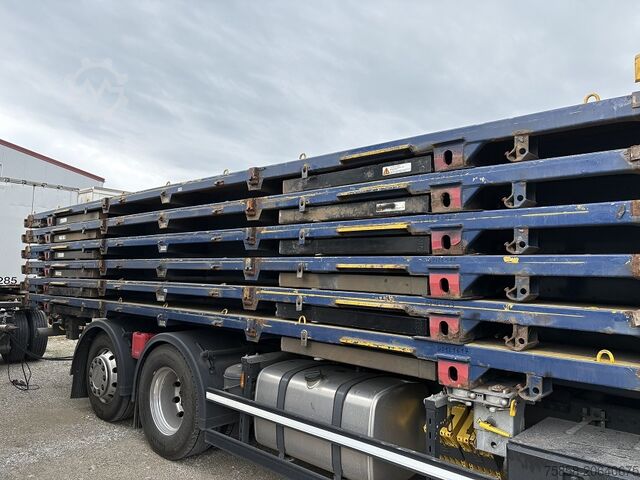 Intercambiar cuerpo abierto Krone 7,82m BDF Plattform mehrfach