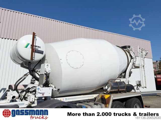 Impianto di betonaggio mobile Iveco Trakker AD340T41B 8x4, Betonmischer Stetter ca.