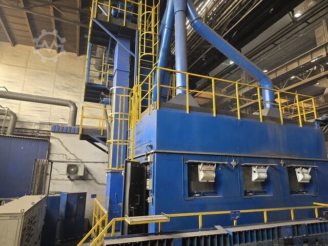 Turbine straalmachine met filter Technical Nowa Sól OWPS 4,3x3,8x3,0