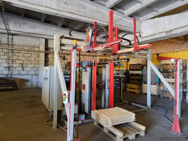 μορφοποιητική μηχανή WEINIG UNISTACK 811 PATERNOSTER STACKER