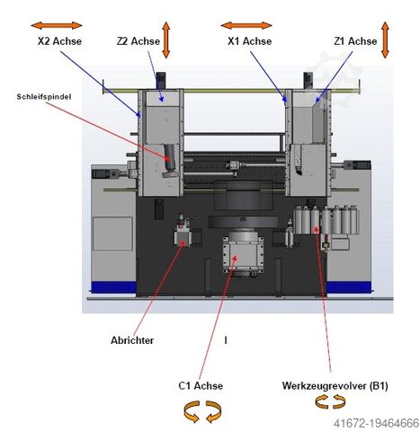 CNC-svarv Buderus BV 1250