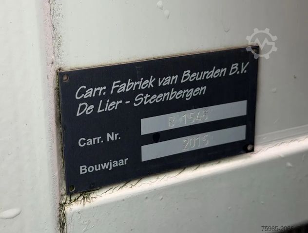 Kylbil SCANIA P370 VAN BEURDEN ISOLATED BOX THERMO KING TAIL L