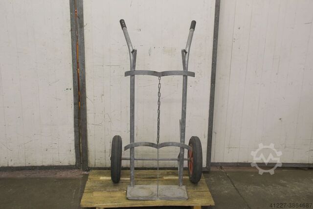 Carrinho de transporte de garrafas de gás Promat verzinkte Ausführung