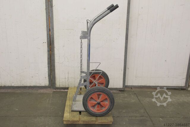 Carrinho de transporte de garrafas de gás Promat verzinkte Ausführung