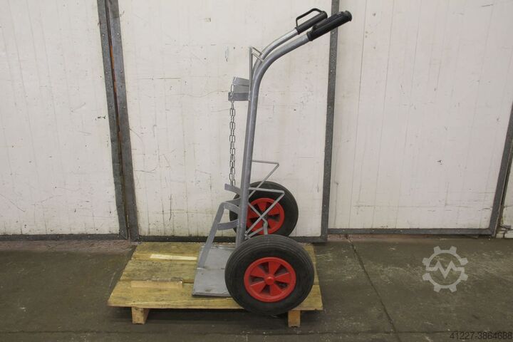 Carrinho de transporte de garrafas de gás Promat verzinkte Ausführung