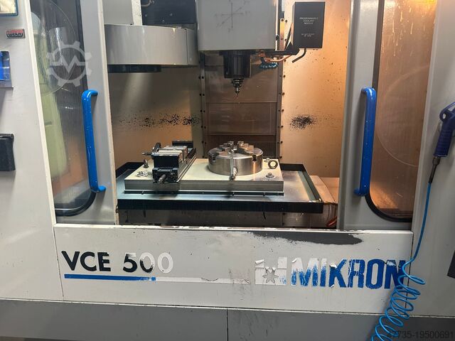 Centro de maquinação vertical CNC MIKRON HAAS VCE 500