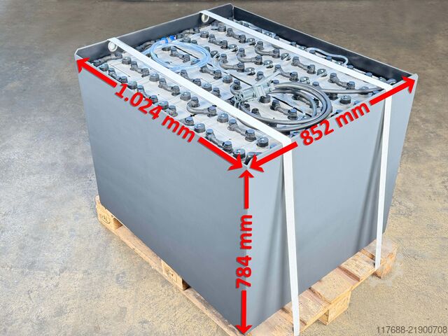 Vysokozdvižná baterie 80V 5PZS 775Ah - DIN A Linde E25/30/35/40/45 -K - P250 Still R60 - RX60-25/30/35/40 -Jungheinrich EFG uvm.