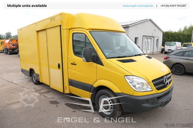 Sandučar mercedes-benz SPRINTER 310 CDI MAXI EURO-5 KOFFER REGALE KAMERA DURCHGANG