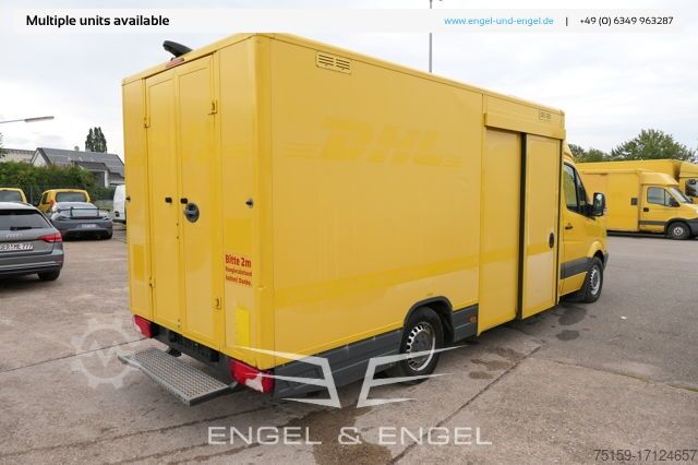 Sandučar mercedes-benz SPRINTER 310 CDI MAXI EURO-5 KOFFER REGALE KAMERA DURCHGANG