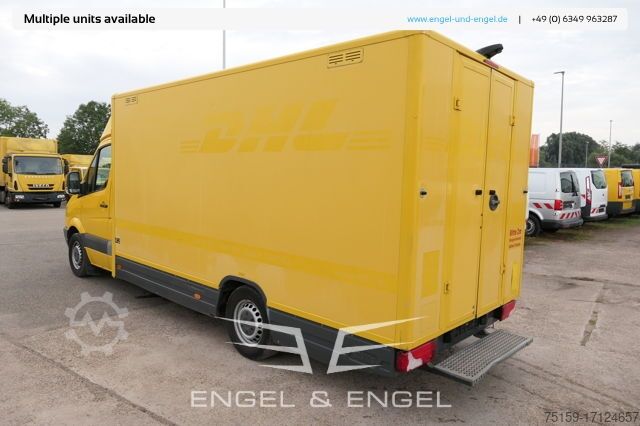 Sandučar mercedes-benz SPRINTER 310 CDI MAXI EURO-5 KOFFER REGALE KAMERA DURCHGANG