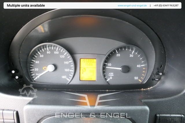 Sandučar mercedes-benz SPRINTER 310 CDI MAXI EURO-5 KOFFER REGALE KAMERA DURCHGANG