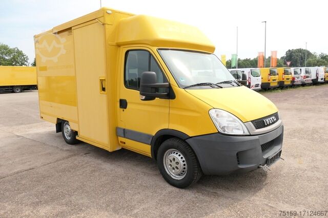 Vrachtwagen met bakwagen iveco Daily 35 S C30CE A/P PZF Original Iveco Elektro REGALE KAMERA LUFT