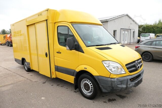 Vrachtwagen met bakwagen mercedes-benz SPRINTER 310 CDI MAXI EURO-5 KOFFER REGALE KAMERA DURCHGANG