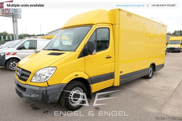 Vrachtwagen met bakwagen mercedes-benz SPRINTER 310 CDI MAXI EURO-5 KOFFER REGALE KAMERA DURCHGANG