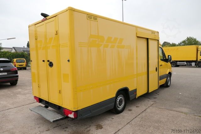 Vrachtwagen met bakwagen mercedes-benz SPRINTER 310 CDI MAXI EURO-5 KOFFER REGALE KAMERA DURCHGANG