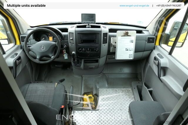 Vrachtwagen met bakwagen mercedes-benz SPRINTER 310 CDI MAXI EURO-5 KOFFER REGALE KAMERA DURCHGANG