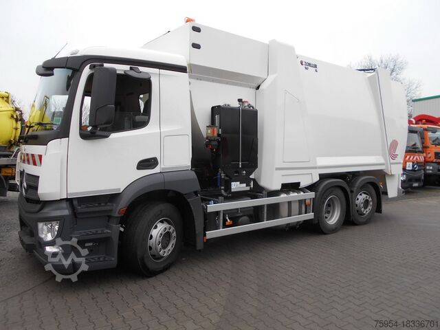 Hulladékszállító teherautó Mercedes-Benz Actros 2533 L 6x2 / Zöller SLF XL II
