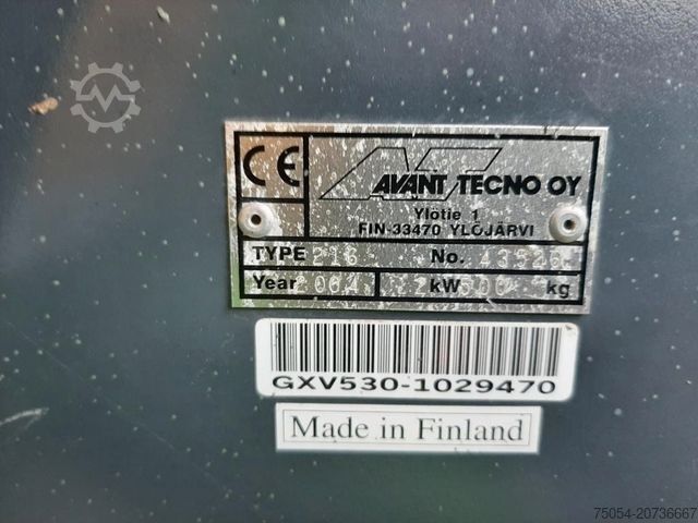 Wheel loader AVANT_TECNO 216