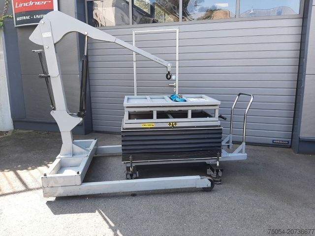 Gaffeltruck Akku Lift mit Kran