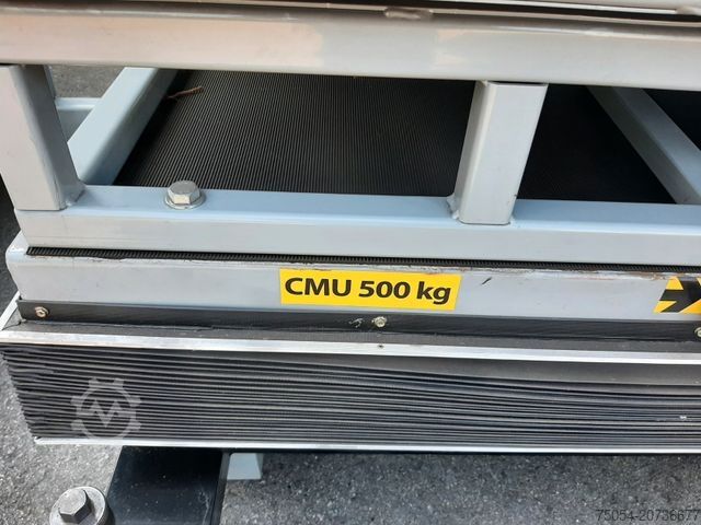 Gaffeltruck Akku Lift mit Kran