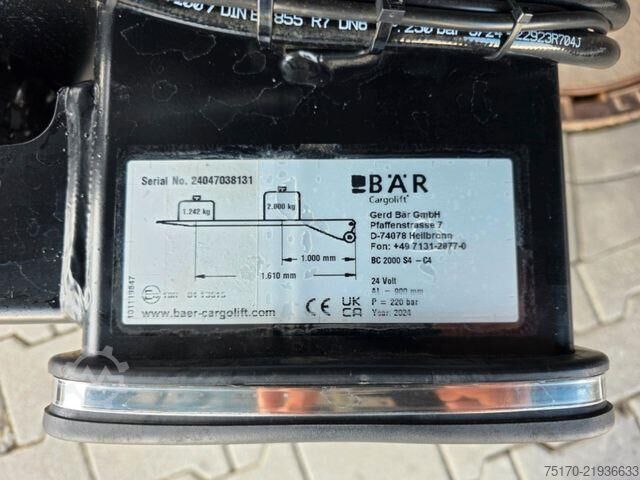 Συρόμενος μουσαμάς Iveco S-Way AD190S40/P LBW Bär 2.000kg Spoiler
