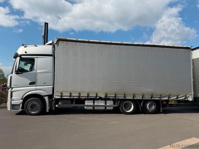 Συρόμενος μουσαμάς Mercedes-Benz Actros 2545 L 6x2 Retarder Schiebeverdeck