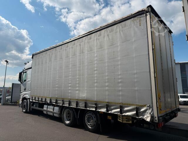 Συρόμενος μουσαμάς Mercedes-Benz Actros 2545 L 6x2 Retarder Schiebeverdeck