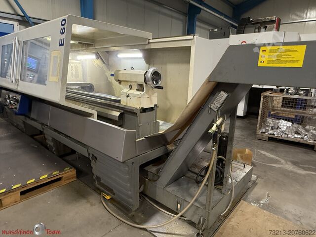 Cyklický soustruh s vybavením WEILER E60x2000
