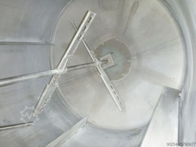12.500 L verticale mengtank van roestvrij staal van ZUGIL ZUGIL 12500 Liters