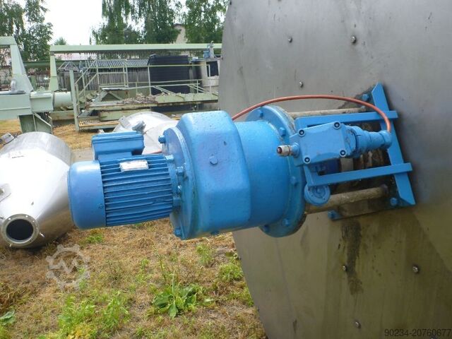 12.500 L verticale mengtank van roestvrij staal van ZUGIL ZUGIL 12500 Liters