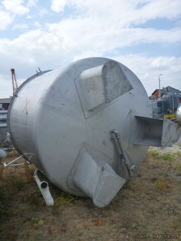 10.000 L verticale roestvrijstalen mengtank van ZUGIL ZUGIL 10000 Liters