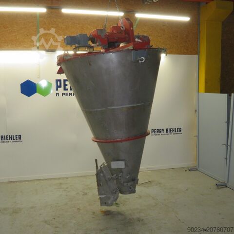 1000 liter Nautamix roestvrijstalen menger NAUTAMIX MBX10