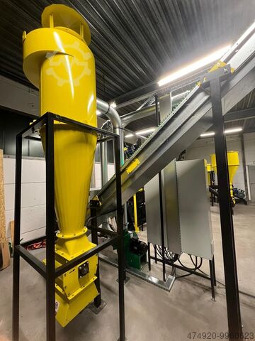Pelletpers, pelletfabriek, pelletfabriek WALW-Solutions 