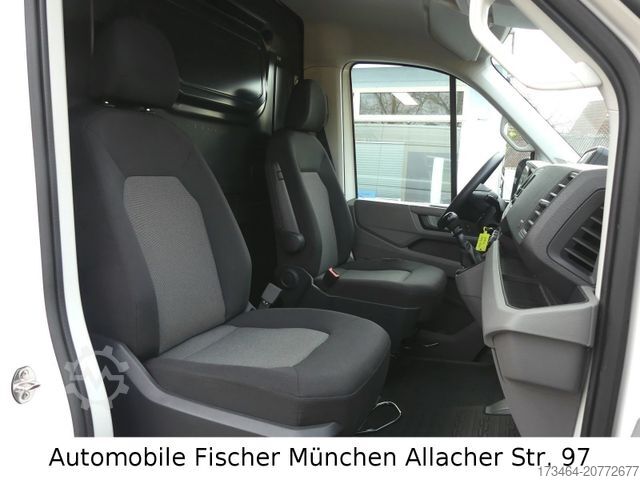 High top van VOLKSWAGEN Crafter Kasten 35 mittellang HochdachAHK Sortimo