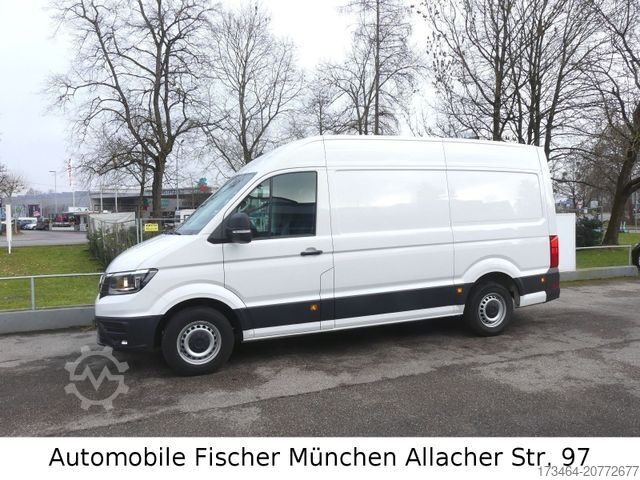 High top van VOLKSWAGEN Crafter Kasten 35 mittellang HochdachAHK Sortimo