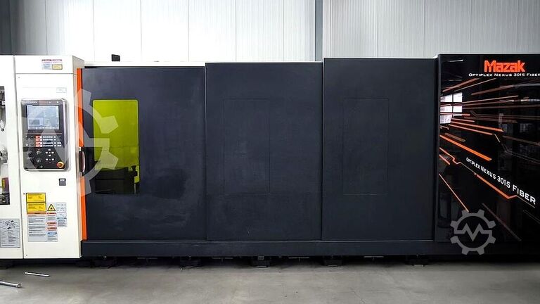 Laserschneidmaschine Großformat Mazak Optiplex Nexus 3015 Fiber 2,0 KW