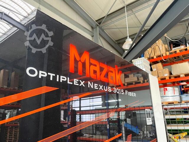 Laserschneidmaschine Großformat Mazak Optiplex Nexus 3015 Fiber 2,0 KW