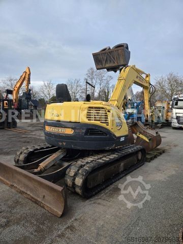 Minigraafmachine YANMAR VIO75 4X LOFFEL UND GREIFER